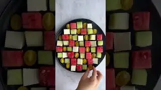 Summer Melon Mosaic Plate 🌞🍉