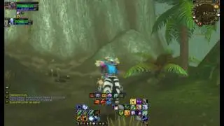 Showing off my Zebra  (Zhevra)  mount WoW