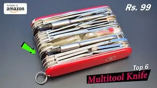 Top 6 Multi Tool Knife Gadgets for Camping & Outdoor | Gadgets Under 99, 200, 500, 1000