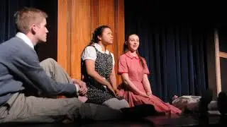 Hillsdale Drama's The LION,  the WITCH & the WARDROBE, NARNIA, Rehearsal Clip 1