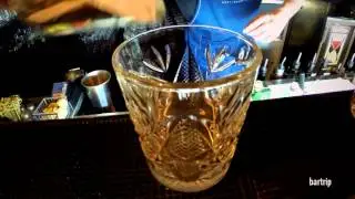 Bar Trip - Master Class - Rhubarb Negroni From Victor / AllTime Bar