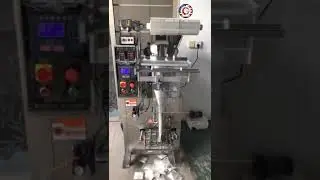 Automatic milk powder flour protein powder vertical bag form fill seal packaging machine testing vid