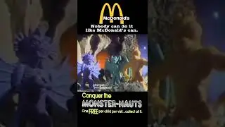 McDonald&rsquo;s Monster-Nauts (Space Aliens) Commercial #shorts
