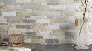 Das Mosaikdesign von BeNice sieht hochwertig aus und verleiht unserem Raum einen modernen Touch.