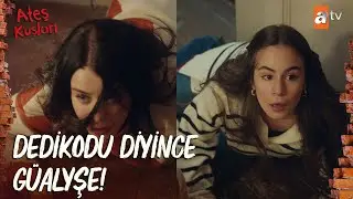 Kara azar yerken Gülayşe kapı dinliyor! - Ateş Kuşları 40. Bölüm