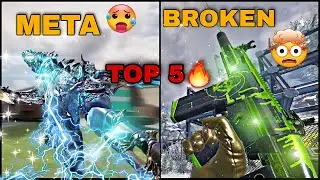 Top 5 META  ASSAULT RIFLES  in COD Mobile & BEST Gunsmith Attachments | CODM Season 4