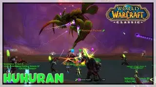 Princess Huhuran fight, AQ40, WoW Classic