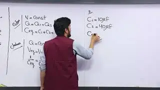 53 صنف دهم مضمون فزیک اتصال موازی خازن ها اتصال مسلسل خازن ها