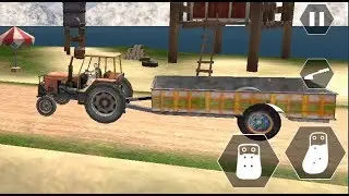 Tractor driving farm sim 1, offroad tractor driving games Android Gameplay