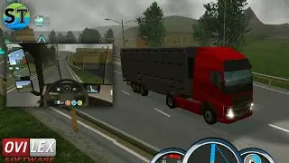 Euro Truck Driver 2018 - Rain Weather GamePlay Ovilex