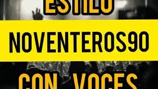 Traigo un estilo de rap *noventero* 90s en 2020 diferente