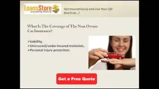 Non Owner Auto Insurance Policy Quotes