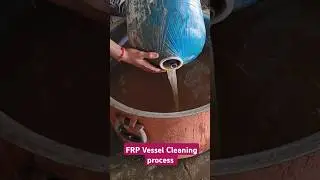 Vessel cleaning process in ro#FRP Vessel carbon sand media cleaning#Ro Vessel cleaning#500LPH RO.