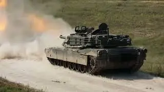 Task Force Marne M1A2 Abrams tank crews engage targets in Poland