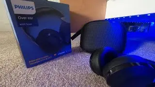 Распаковка гарнитуры PHILIPS серии 8000 🎧