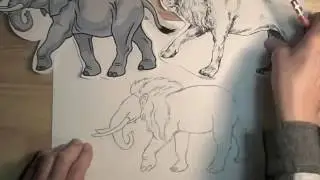 Making an Imaginary Creature by Combining Parts of Existing Creatures