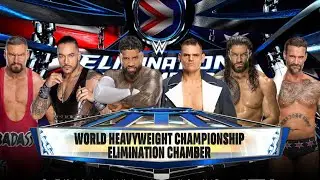Roman Reigns vs Bron Breakker vs CM Punk  Gunther, WWE Elimination Chamber 2026 | WWE 2k25 Gameplay