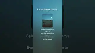 Stillness Between Two Miles