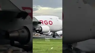 🇧🇬RARE Compass Air Cargo 747F Takeoff in Manila #compassaircargo #747 #shorts #boeing747 #aviation