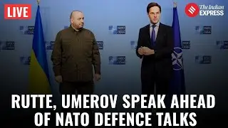 LIVE: Mark Rutte and Rustem Umerov Brief Media Before UK, Germany Defence Discussions |NATO