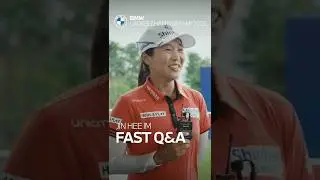 [BMW] BMW LADIES CHAMPIONSHIP 2025: FAST Q&A - JIN HEE IM. #shorts