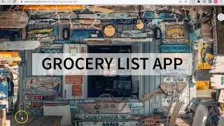 Grocery List App: Video V (Testing + Incorporating DB functions in routes)