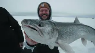 Ice Fishing for Lake Trout at Its Best - Bakers Narrows Lodge