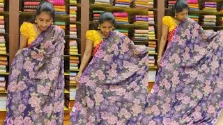 Tissue Fabrics//Allover Position Work//#latestfabrics #New Collection//@Aaradhya