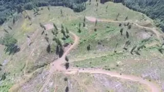 Aerial view of the mtscott devils head 2017