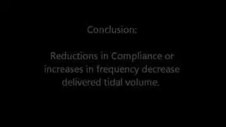 Frequency to Tidal Volume