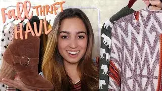 Huge Fall Thrift Haul & Try On!