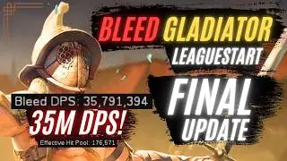 The Build is Complete! | Final Update | LACERATE BLEED GLADIATOR | PoE 3.29