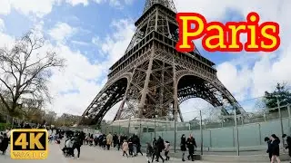 Paris, France🇫🇷 - 4K Walking Tour | 4K Paris |