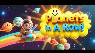 Planets in a Row 🚀 | Solar System Song for Kids | ABC KIDZ TV - Nursery Rhymes