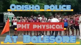 Odisha police PMT physical test at Balesore 