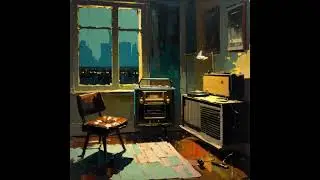 Pink Floyd - Wish You Were Here (old radio + living room ambience)