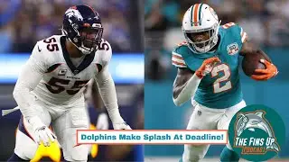 Bradley Chubb and Jeff Wilson Jr Join the Miami Dolphins!