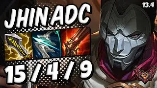 Jhin vs Tristana [ ADC ] Patch 13.4 Korea Grandmaster Season 13 ✅