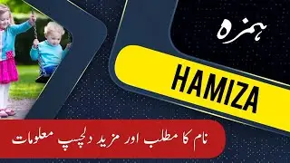 HAMIZA name meaning in urdu and English with lucky number | Islamic Baby Girl Name | Ali Bhai