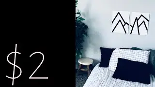 FAST & EASY DIY MINIMALIST WALL ART 2020