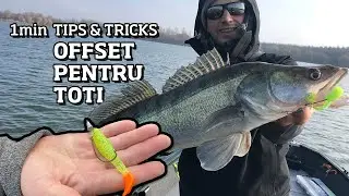 O altfel de montura offset, salau, stiuca, biban...TIPS&TRICKS intr-un minut