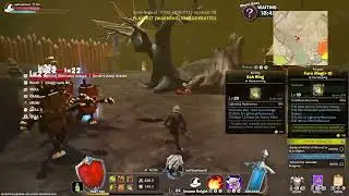 Grinding EXP in Fort Knight Legends 2 Early Alpha Gameplay #mmorpg  #fortnite SERAPH Guild