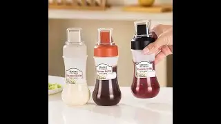 Five Nozzles Squeeze Bottle Sauce Dispenser Post