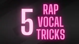 5 RAP VOCAL TRICK with delays and pitch modulationed doubles.