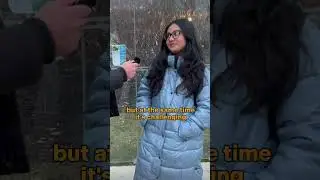 This student from Nepal likes &ldquo;freedom&rdquo; in Canada🇳🇵🇨🇦 #shorts