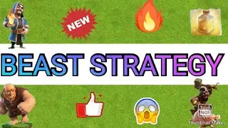 New Beast Strategy!!!!  Clash of Clans