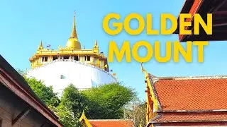 Exploring The Famous GOLDEN MOUNT in Bangkok Thailand