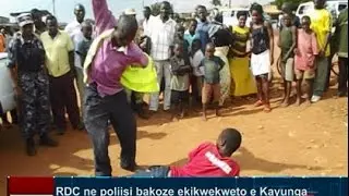 RDC ne Poliisi bakoze ekikwekweto e Kayunga