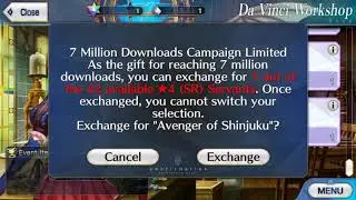 FGO: Free SR Pick (2019)