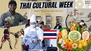 Thai Cultural Week Inauguration at Thailand🇹🇭 Pavilion EXPO 2020 DUBAI // Experiencing MUAYITHAI.